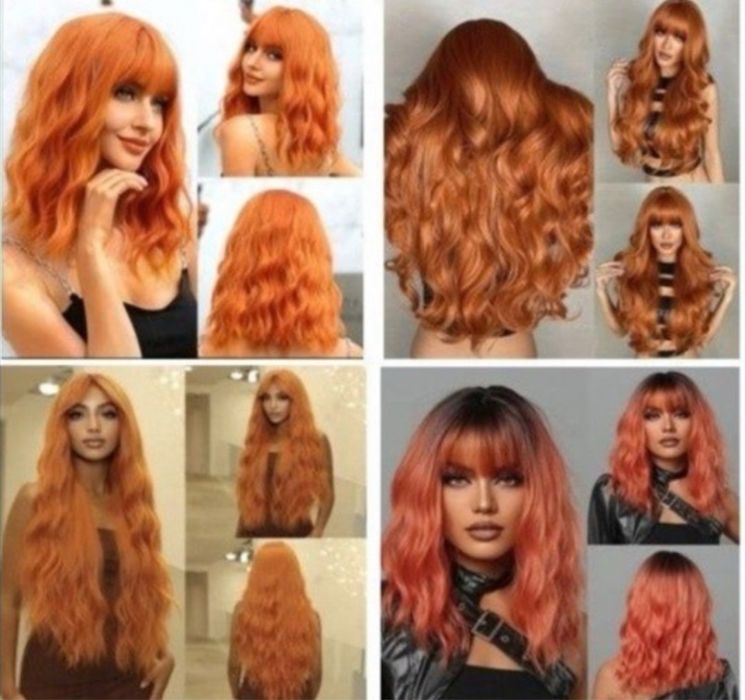 Парики рыжие от 600-1500