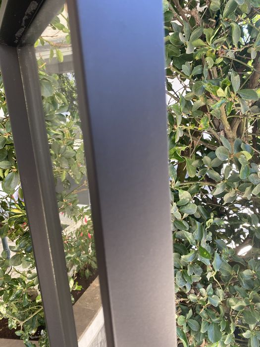 Espelho de corpo inteiro Madeira Preta