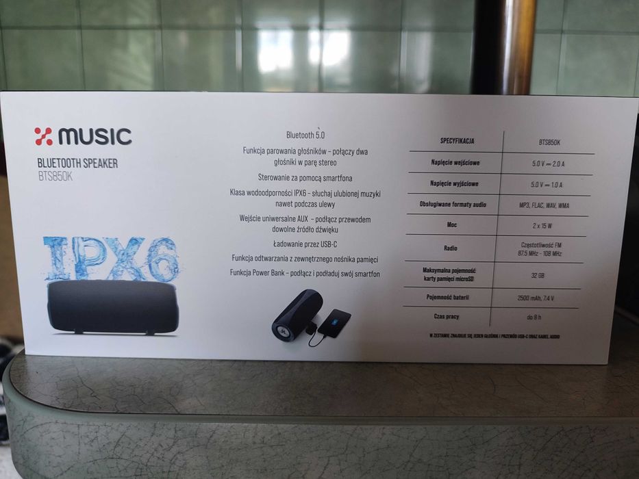 Głośnik bluetooth speaker