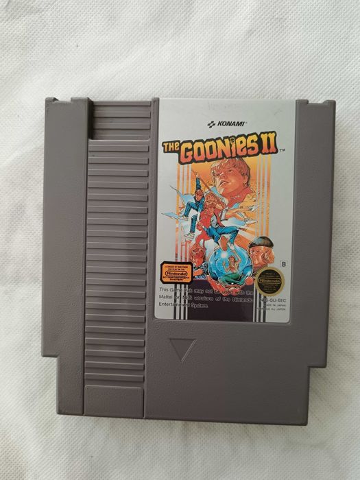 The Goonies II [NES, 1988] Loose With Nintendo Cover - Authentic