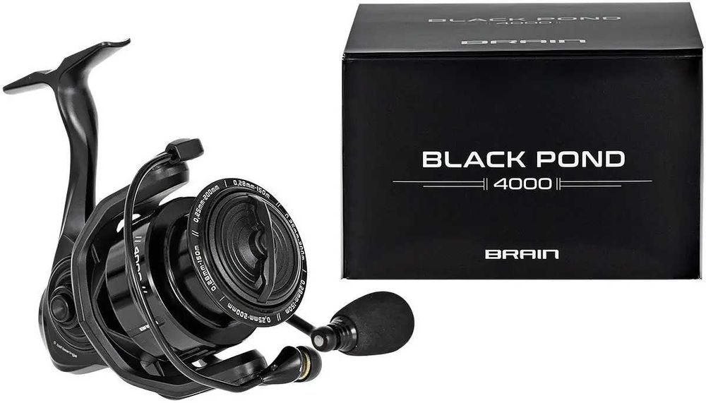 Kołowrotek Brain Black Pond 3000
