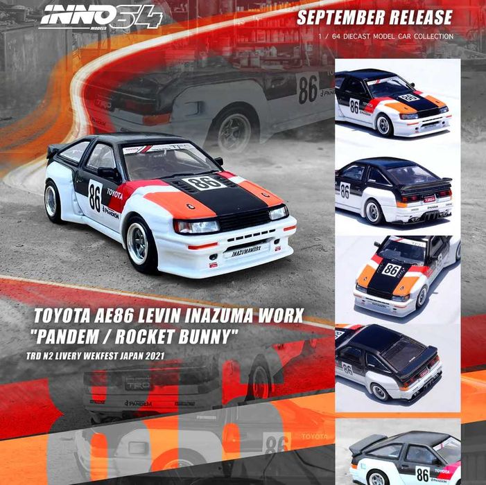1/64 miniaturas Inno64 Nissan MAzda Toyota Ferrari
