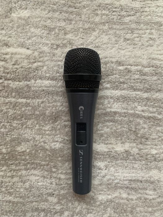Sennheiser e835s динамічний мікрофон (shure rode)