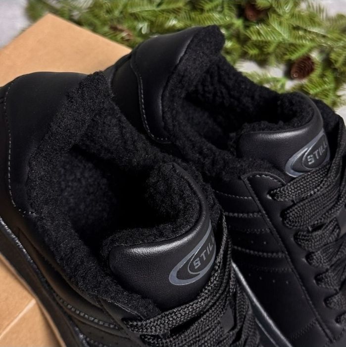 Чоловічі кеди на хутрі утеплені кросівки туфлі зимові 41 42 43 44 45