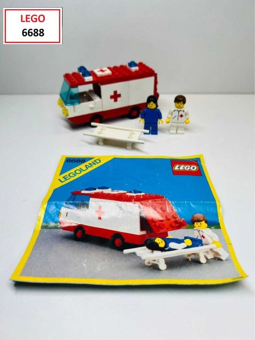 LEGO City: 6378; 6688; 6621; 6629; 6653; 6698