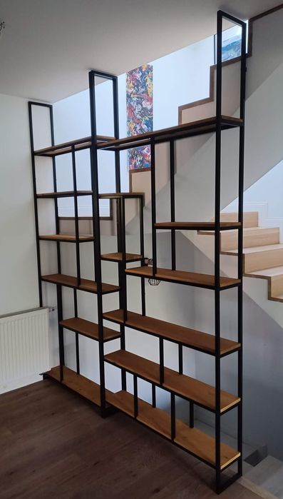 REGAŁ INDUSTRIALNY String ,  loftowy, na wymiar