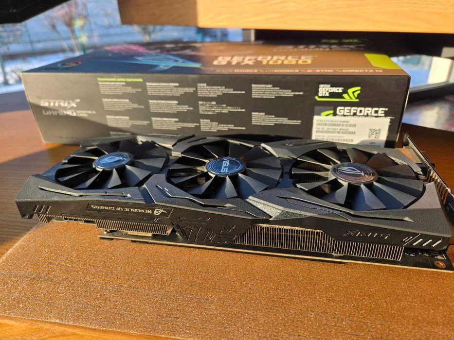 Відеокарта Гарантія Asus GeForce GTX 1060 ROG Strix 6GB GDDR5