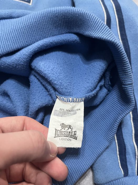 Вінтажний світшот лонсдейл lonsdale розмір Л