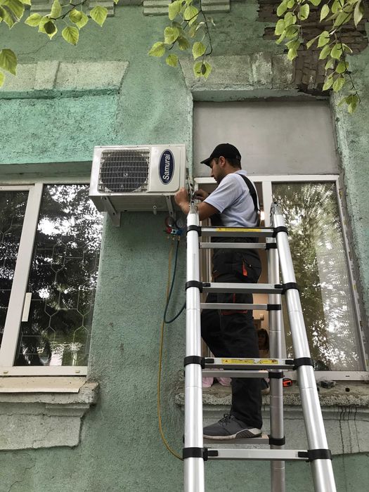Чистка кондиціонерів/кондиционеров,ремонт, заправка. Продаж. Монтаж
