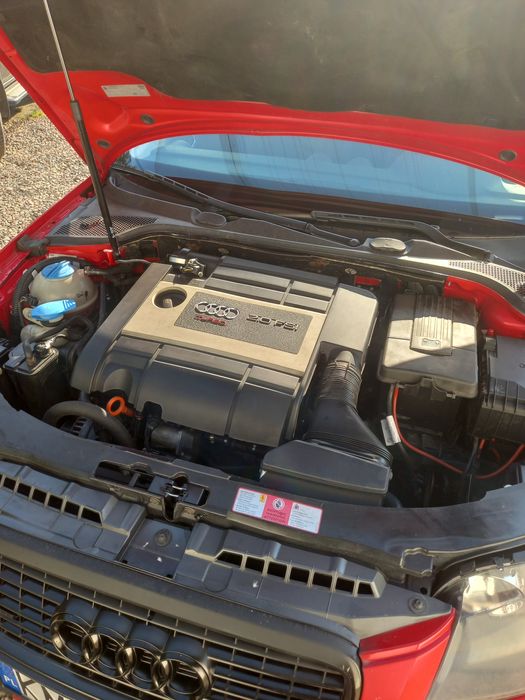 Audi A3 8P Quattro Film w opisie Rajd 2.0 TFSI 260 HP 400 NM Chiptunin