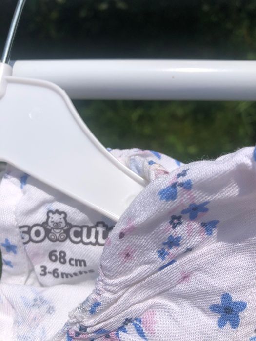 Body z długim rękawem, rozmiar 68