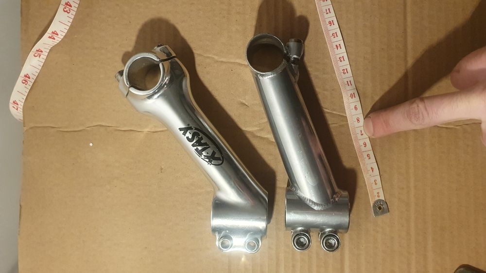 Mostki chromowane X Teasy + nologo wznios 28.6/25.4