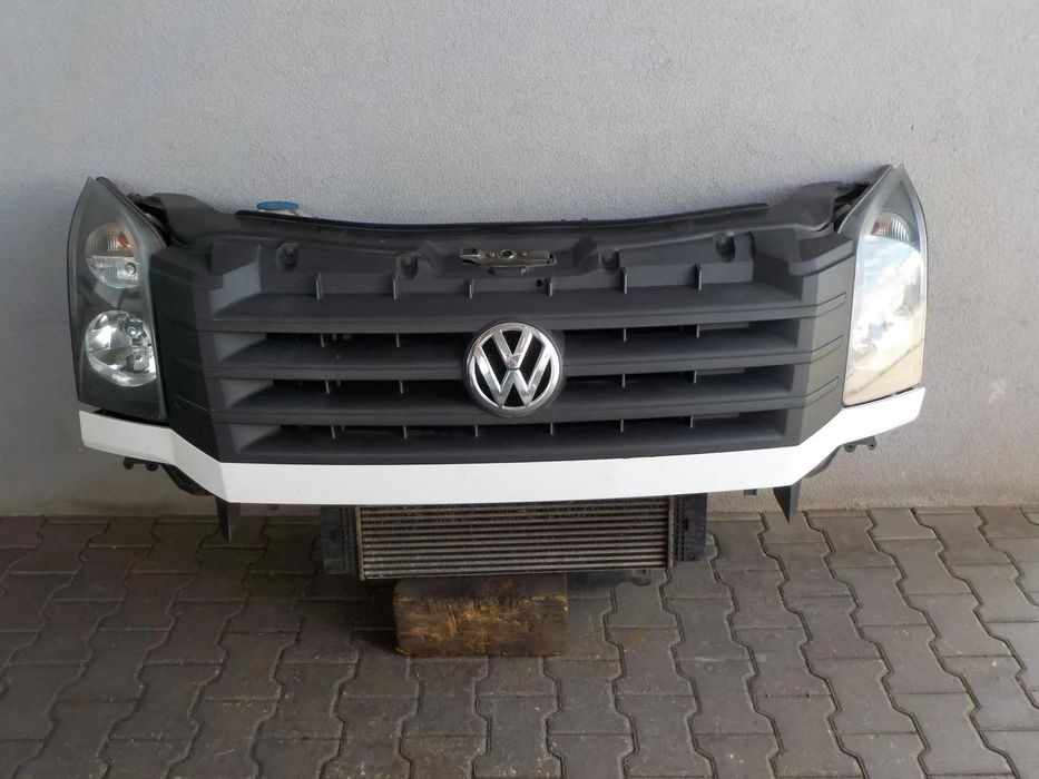 VW CRAFTER 2.0 TDI LIFT PAS PRZEDNI KOMPLETNY PRZÓD CHŁODNICE GRILL LAMPY WZMOCNIENIE