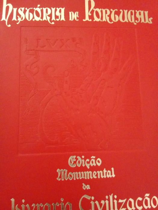8 livro s lindos bom Estado com  toda história de Portugal