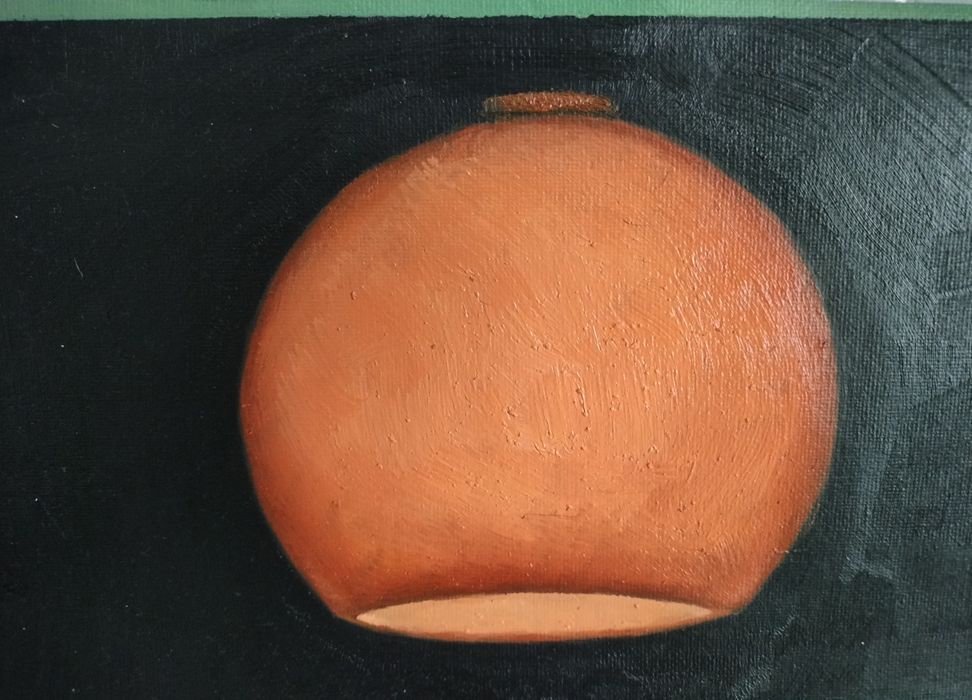 Obrazy olejne 2 sztuki Lampa i Poświata