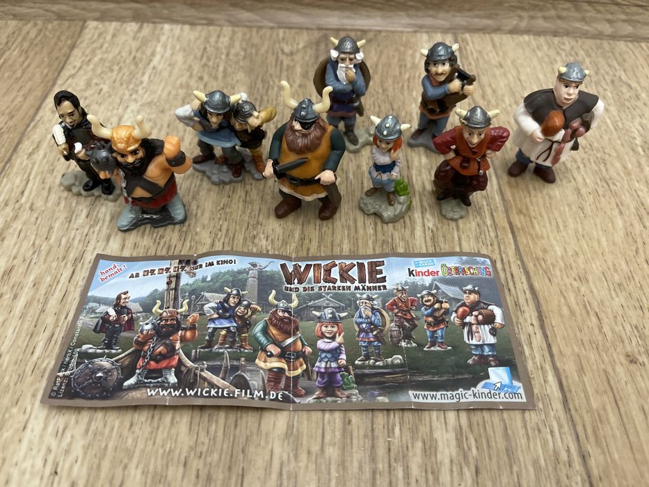 Продам киндер Луни Тюнз, Лякушки, Викинги