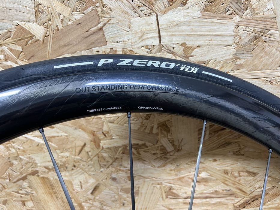 Bicicleta Rodas disco carbono Elite Drive 40mm - raios carbono