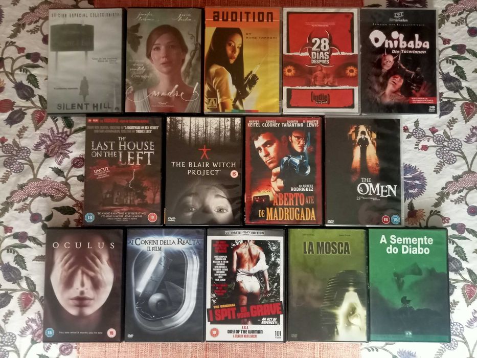 27 DVD's de Terror