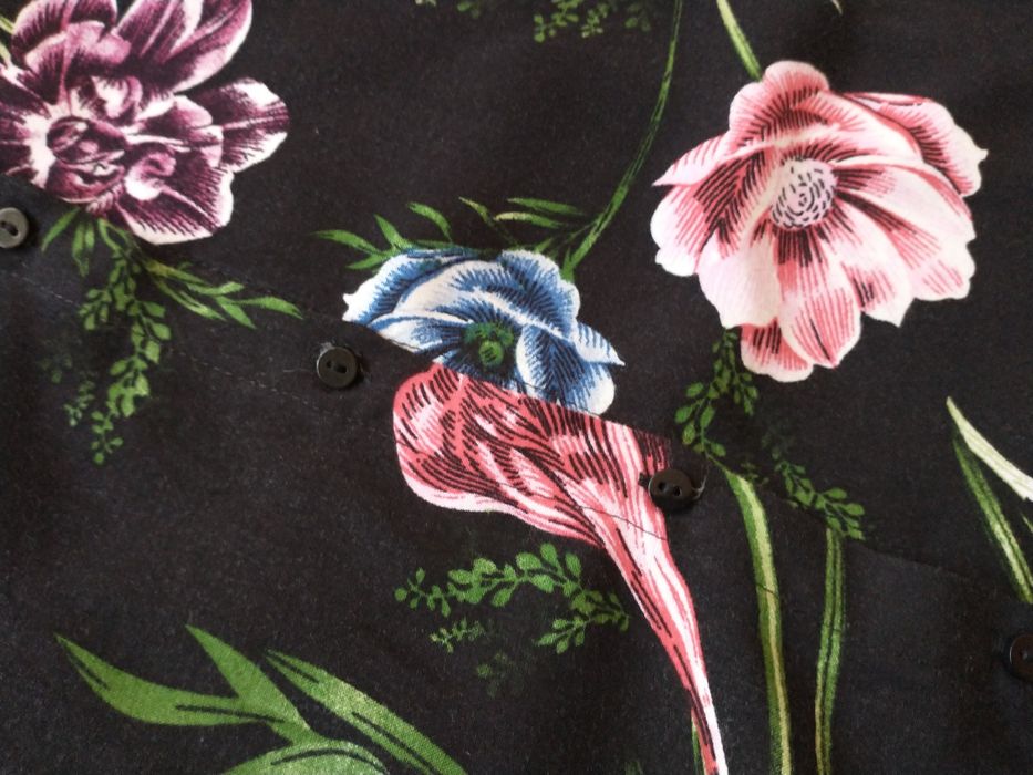 Długa tunika damska rozpinana Calliope rozmiar L