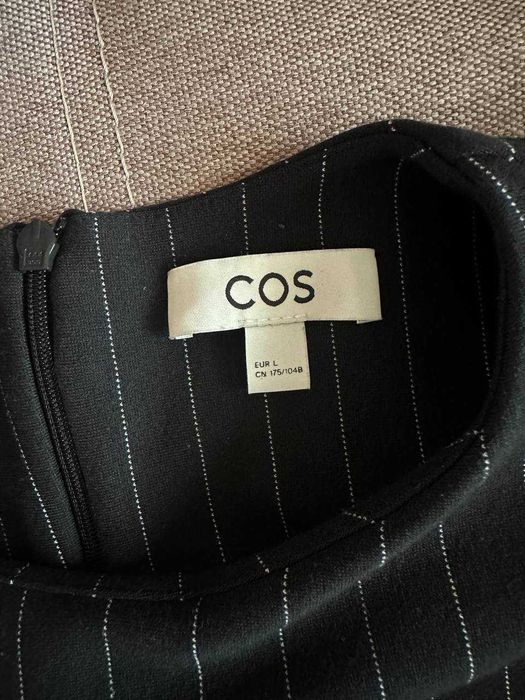 Топ жіночий cos pinstriped draped top / L