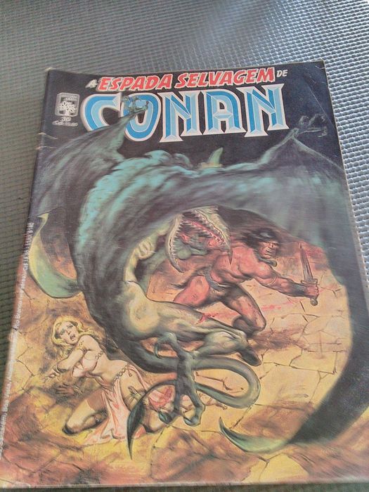 BD A Espada Selvagem de Conan (Editora Abril)