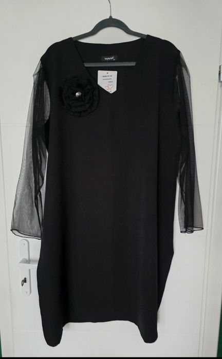 Wyprzedaż Wawa elegancka ołówkowa sukienka plus size xxxl 48 50