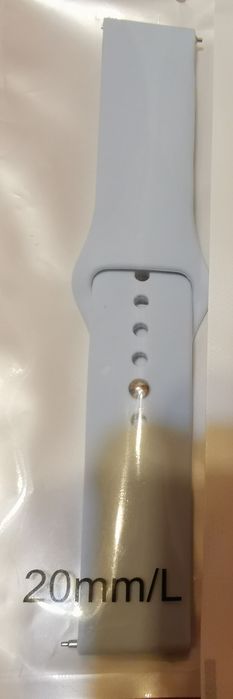 Pasek silikonowy do smartwatch 20mm NOWE