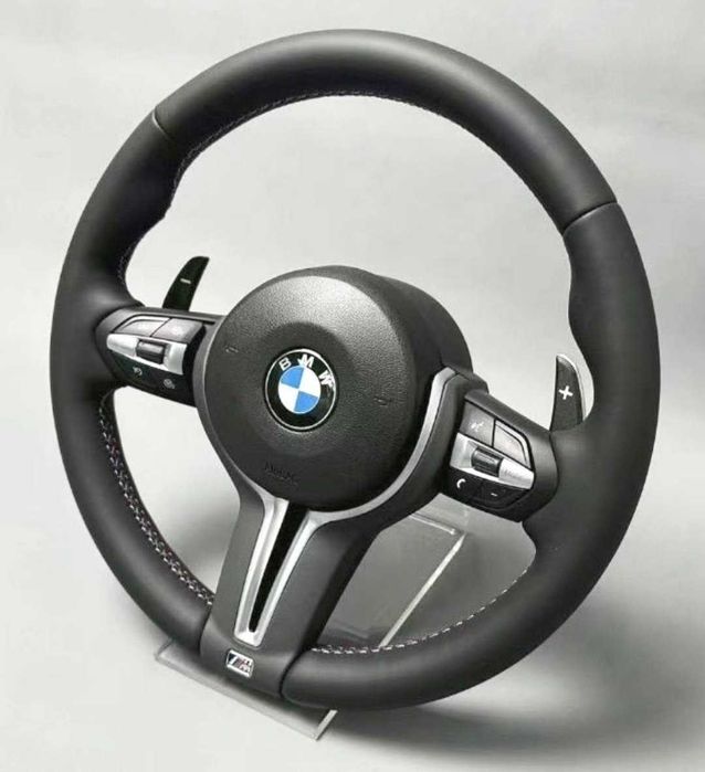 ‼️ Шкіряний M Руль BMW ‼️ Premium Кермо M Sport M3 стиль Шкіра Nappa для БМВ F30 F10 F20 F21 F31 F32 F33 F36 X3 F25 X5 F15
