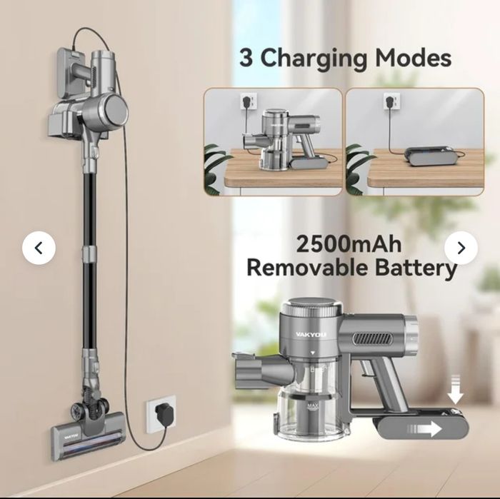 Вертикальний пилосос Vakyou VC002