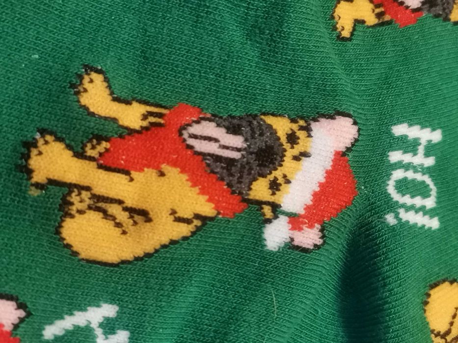 Meias de natal verdes