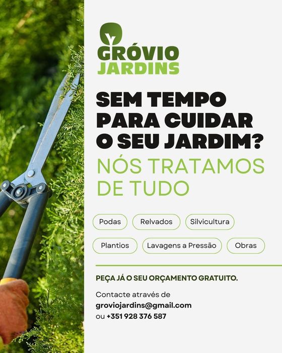 Manutenção de espaços verdes