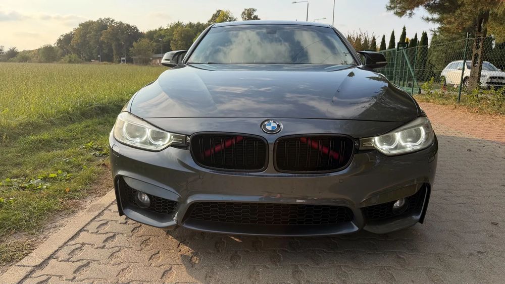 BMW Seria 3 BMW 320d F30 po tuningu 180KM stylizowany na M3