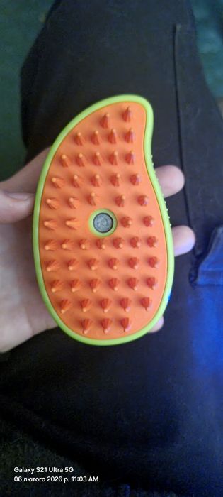 Щітка парова для вичісування шерсті