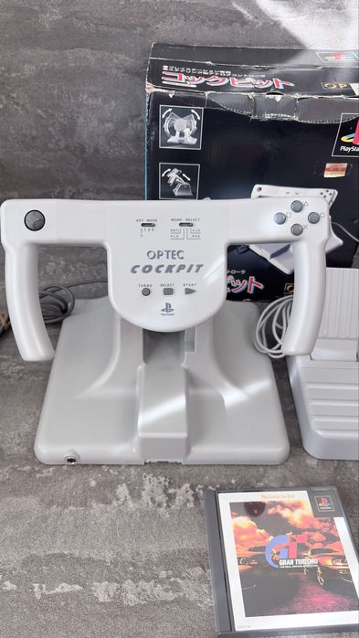 Кермо пілот та педалі SONY PS 1 original Japan