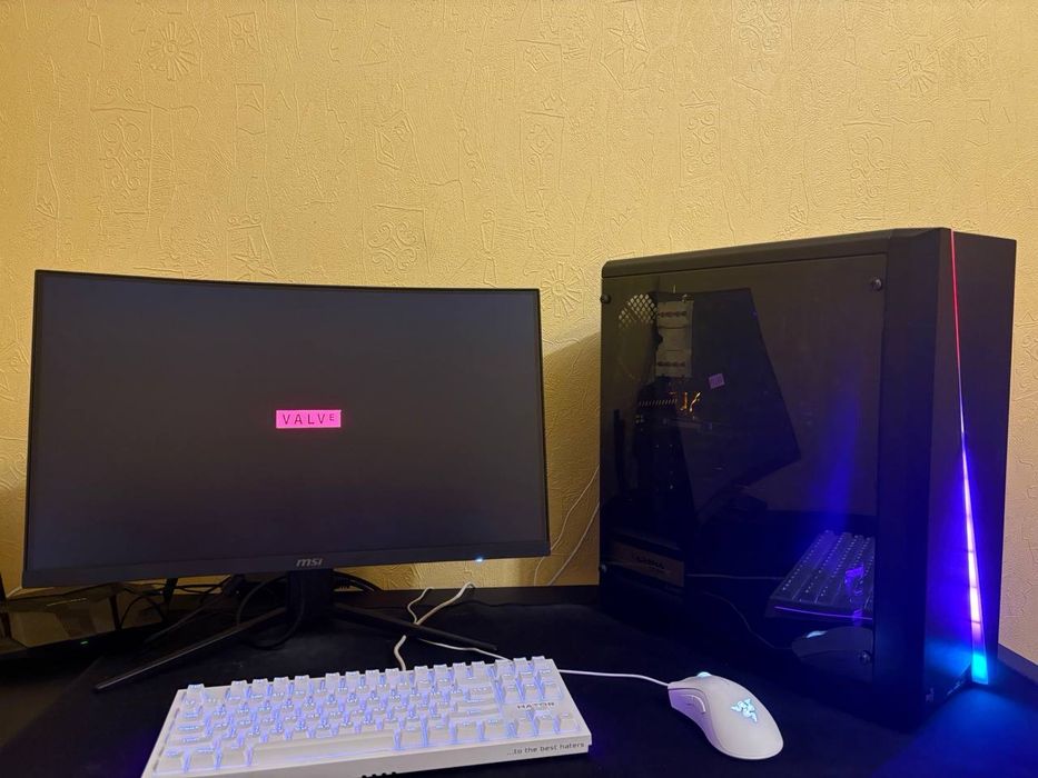 Ігровий ПК Ryzen 5 2600 + nvidia 1650 + 16gb ram