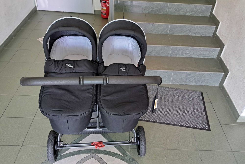 Wózek dla bliźniąt 2w1 KOMIS