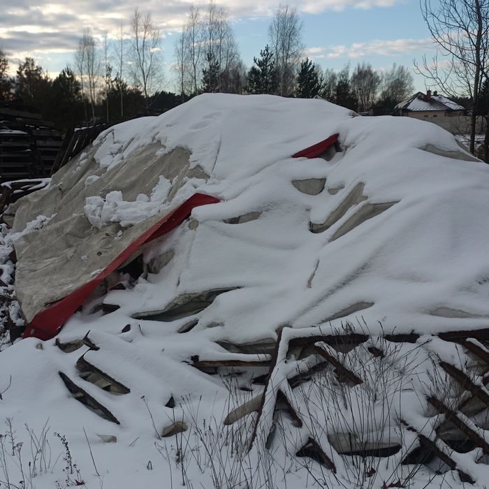 Stos drzewa pocietego