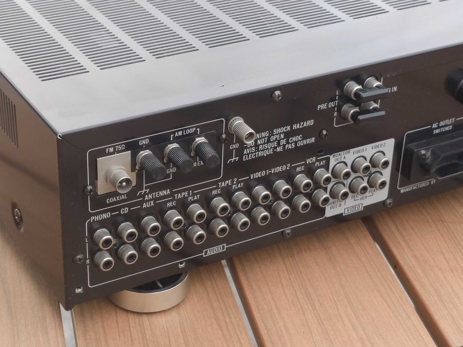 JVC RX-950VBK — amplituner stereo z pilotem, po serwisie