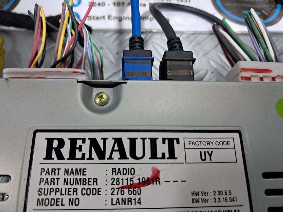 Radio Renault Megane 4 IV