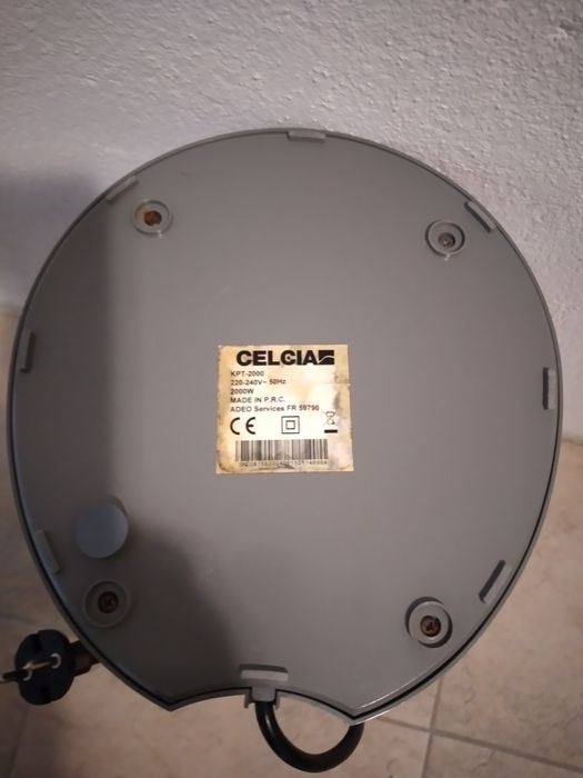 Aquecedor torre rotativa