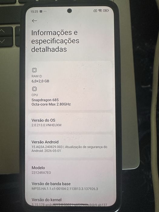 Xiaomi Redmi Note 13 – 128GB / 6GB RAM – Como Novo / Excelente Estado