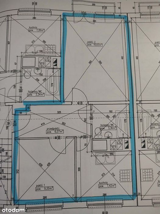 REZERWACJA Funkcjonalne 2 pokoje z balkonem| 43 m² | 2 piętro