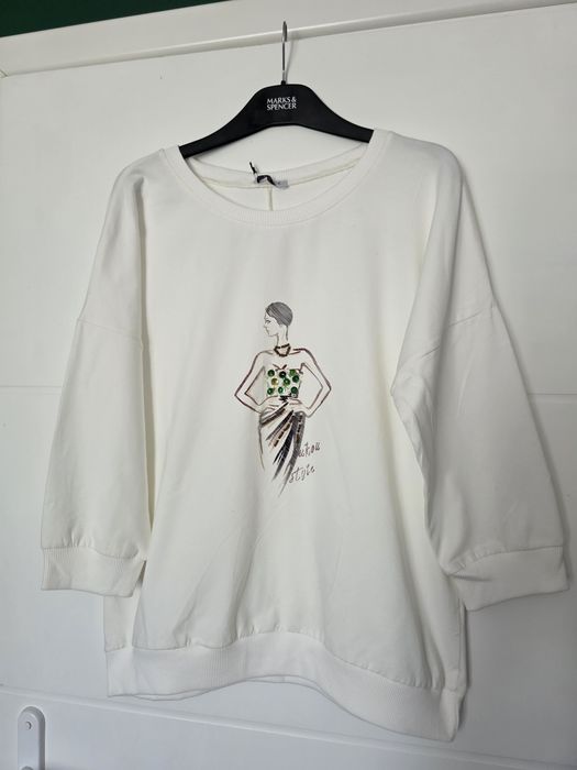 Megi super jakość bawełniana bluza L-XL 42 44