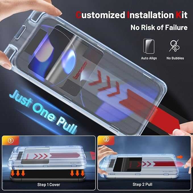 Película Vidro Temperado BERSEM Pixel 9 Pro XL – Pack 3 (Novo)