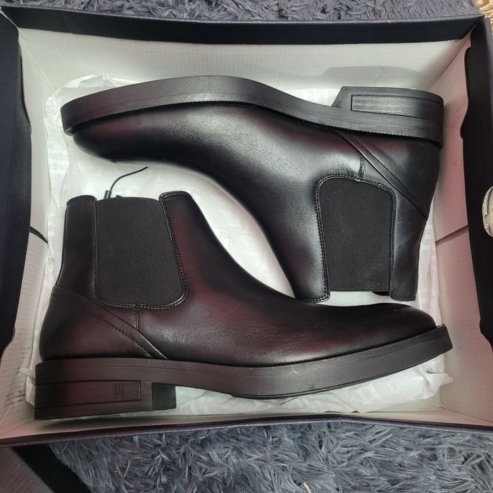 Sztyblety skórzane męskie Tommy Hilfiger