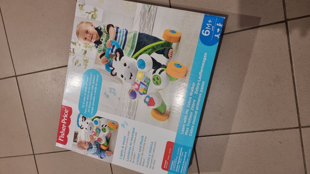 Музична іграшка-ходунки-каталка  Fisher-Price від 6 міс