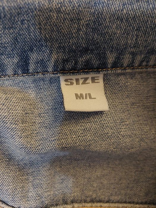 Kurtka jeansowa dłuższa