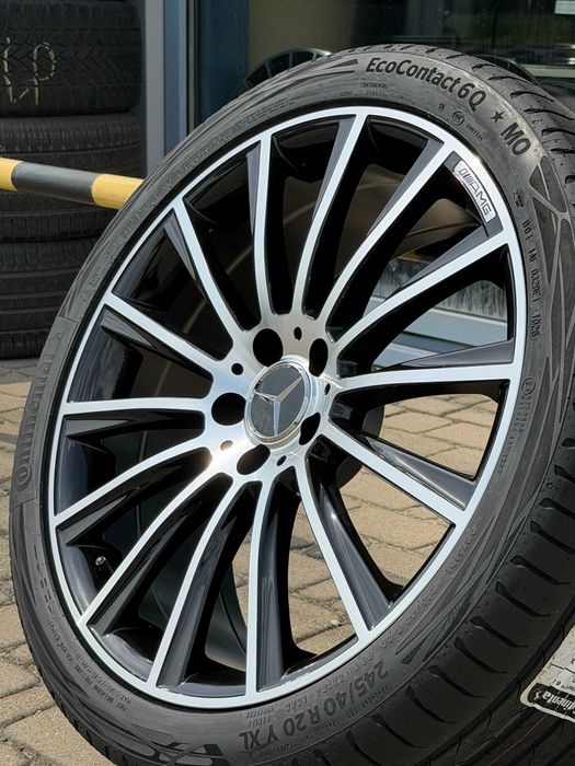 Nowe Koła Mercedes 20" cali klasa E w213  238  CLS 257 czarno srebrne szprycha