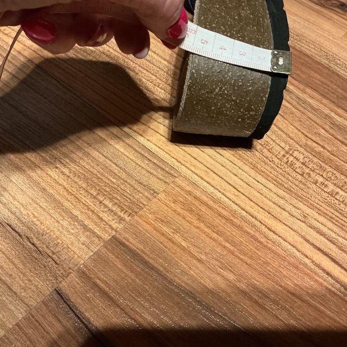 Granatowe klapki,koturn,klapki