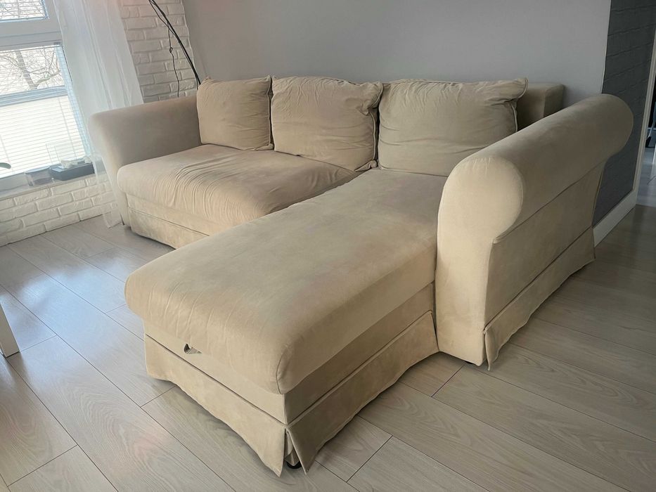 Kanapa narożna z funkcją spania